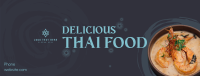 Authentic Thai Food Facebook Cover Design