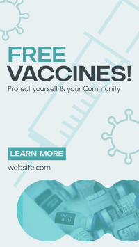 Vaccine Vaccine Reminder Instagram Reel Design