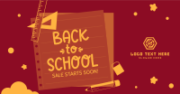 Back To School Greetings Facebook Ad Design