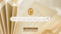 Book Day Recommendation Facebook event cover Image Preview