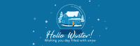 Snow Globe Twitter Header Image Preview