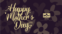 Floral Mother's Day Facebook Event Cover Design