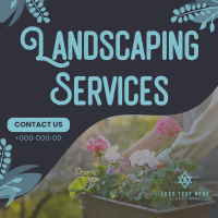 Landscaping Offer Instagram Post Design