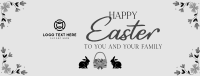 Easter Bunny Facebook cover Image Preview