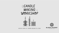 Candle Workshop Facebook event cover Image Preview