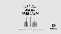 Candle Workshop Facebook Event Cover Design