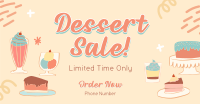 Discounted Desserts Facebook Ad Design