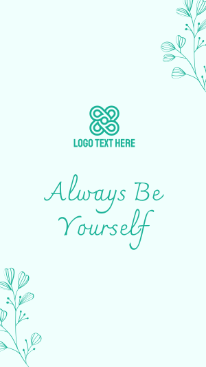 Always Be Yourself Instagram story Image Preview
