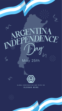 Independence Day of Argentina Instagram Story Design