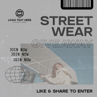 Streetwear Giveaway Linkedin Post Image Preview