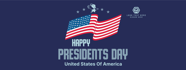United States Flag Wave Facebook Cover Design Image Preview