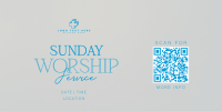 Radiant Sunday Church Service Twitter post Image Preview