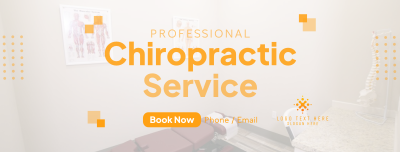 Professional Chiropractor Facebook cover Image Preview