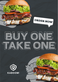 Double Special Burger Flyer Image Preview