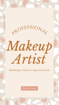 Professional Makeup Artist Facebook story Image Preview