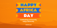 Africa Day! Twitter Post Design