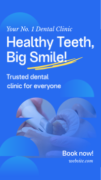 Trusted Dental Clinic Instagram Story Preview