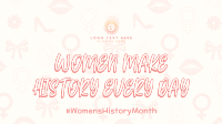 Women Make History Facebook event cover Image Preview
