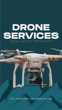 Aerial Drone Service TikTok Video Design