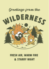 Woodland Creatures Flyer Image Preview