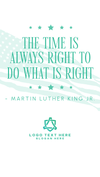 Civil Rights Flag Instagram Reel Design