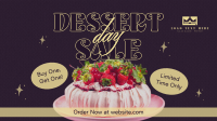 Retro Dessert Sale Animation Design