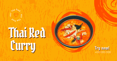 Thai Red Curry Facebook ad Image Preview