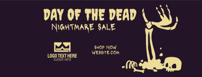 Skeleton Hand Sale Facebook cover Image Preview