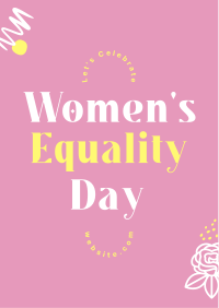 Equality For Women Flyer Design