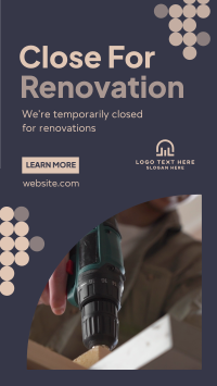 Temporary Home Renovation TikTok Video Design