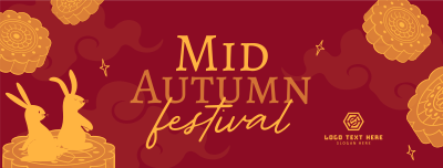 Bunny Mid Autumn Festival Facebook cover Image Preview