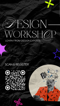 Modern Design Workshop Instagram Reel Image Preview