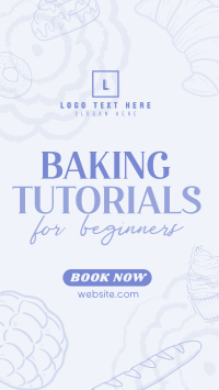 Baking Tutorials TikTok Video Design