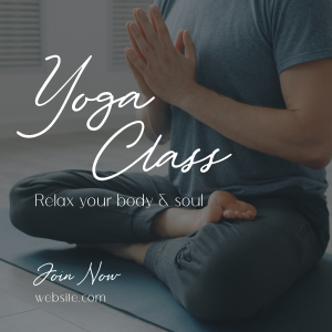 Join Yoga Class Instagram post Image Preview