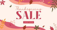 Thanksgiving Falling Leaves Facebook ad Image Preview