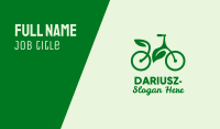 Sustainable Bicycle Business Card Image Preview