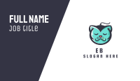 Cat Gaming Console Mascot Business Card Image Preview