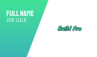 Summer Wordmark Business Card Image Preview