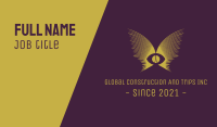 Golden Eye Wings Business Card Image Preview