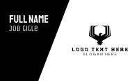 Hexagon Falcon Gaming Business Card Preview