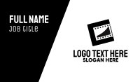Modern Film Reel Business Card Image Preview