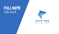 Big Blue Fish Business Card Image Preview