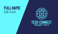 Global Tech Company Business Card Image Preview