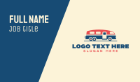 Hip Trailer Camper Van Business Card Design