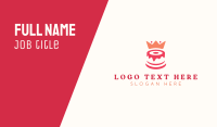 Cake King Business Card Preview