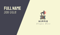 Vintage Gramophone Business Card Image Preview