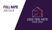 Geometric Housing Property Business Card Image Preview