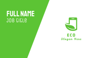 Eco Phone Business Card Image Preview