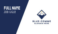 Diamond Blue Eagle Business Card Image Preview