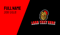 Esports Gamer Mascot Business Card Design